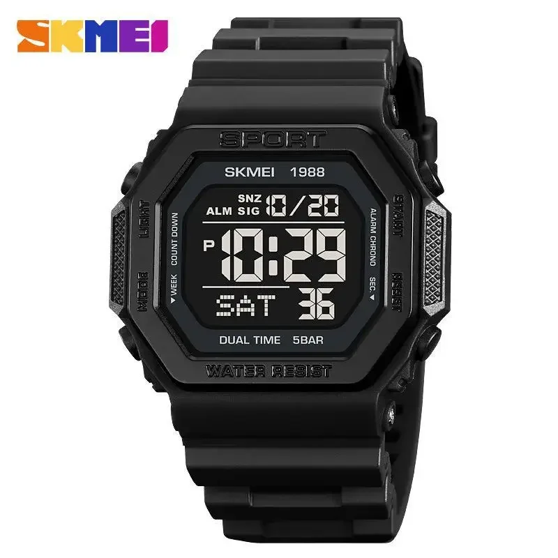 Digital Timer Countdown - Skmei 1988 Orologio militare da uomo