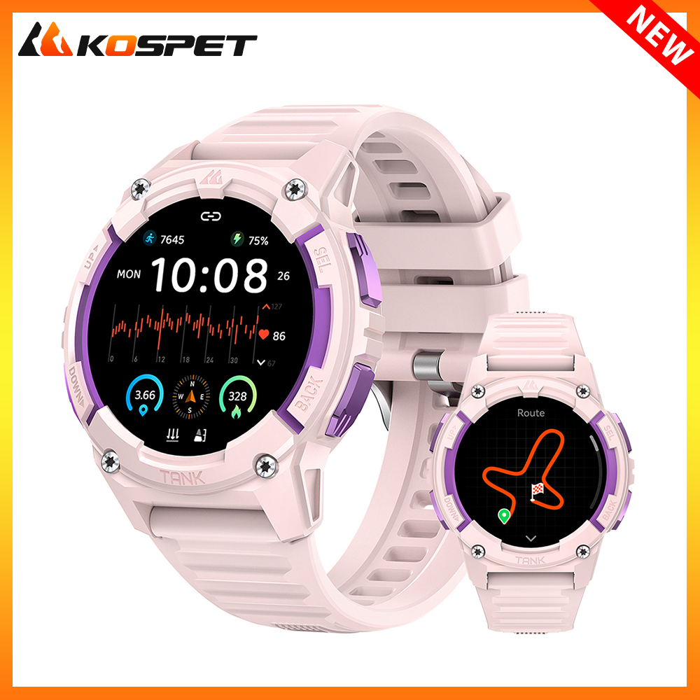 Digital Timer Countdown - KOSPET TANK S2 GPS Orologi intelligenti