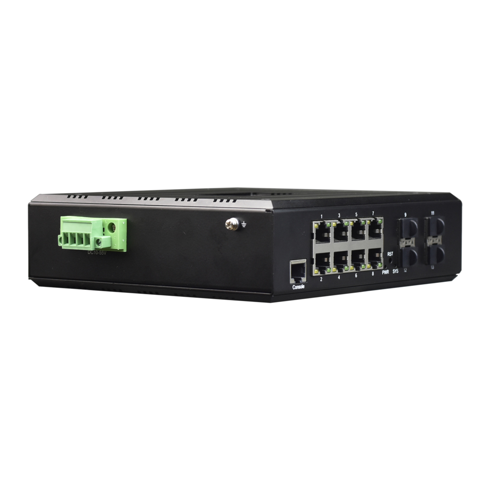 Ethernet Switch 8 Port - L3 gestito con switch industriale Gigabit