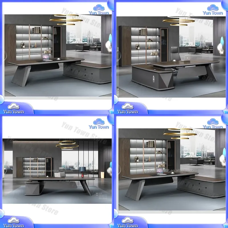 High Tech Office Room - Scrivania Direzionale di Lusso High-Tech 2026