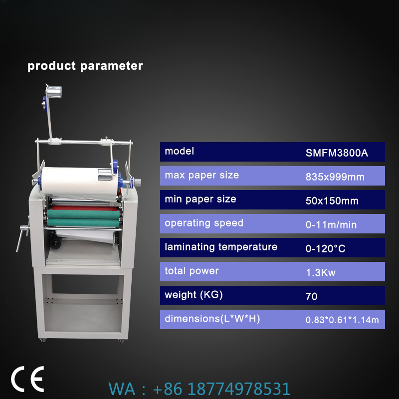 Laminator A3 Hot - Laminatrice a caldo freddo A3 Laminatrice