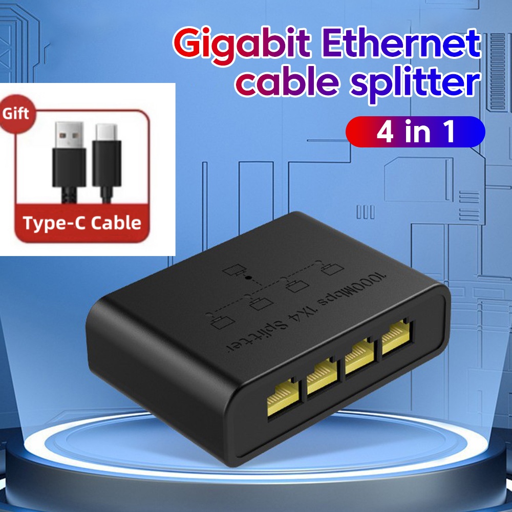 Ethernet Switch 8 Port - 100/1000Mbps Gigabit Ethernet Smart Switch ad