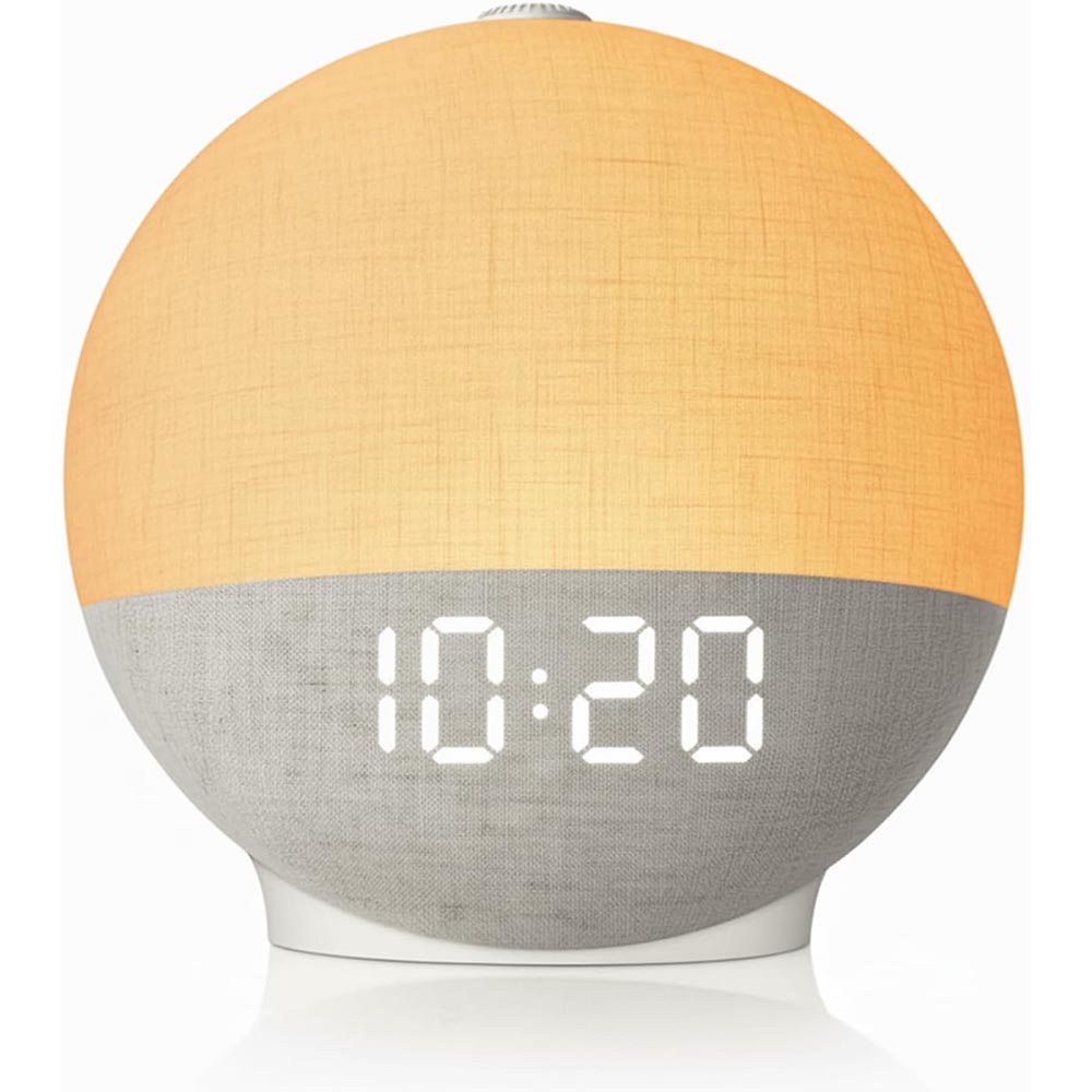 Digital Timer Countdown - Sveglia con luce alba, sveglia, rumore