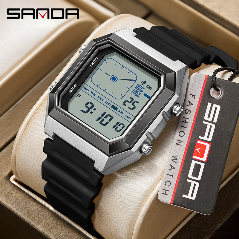 SANDA 6307 Nuovo Orologio Digi - Digital Timer Countdown recensione e prezzo