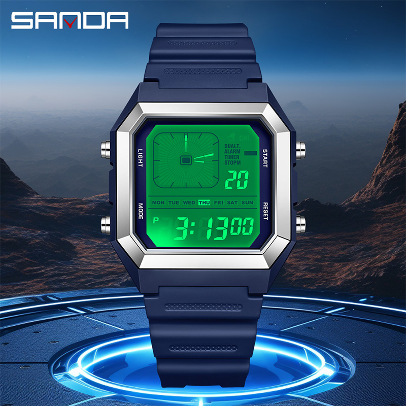 SANDA 6307 Nuovo Orologio Digi - Digital Timer Countdown recensione e prezzo
