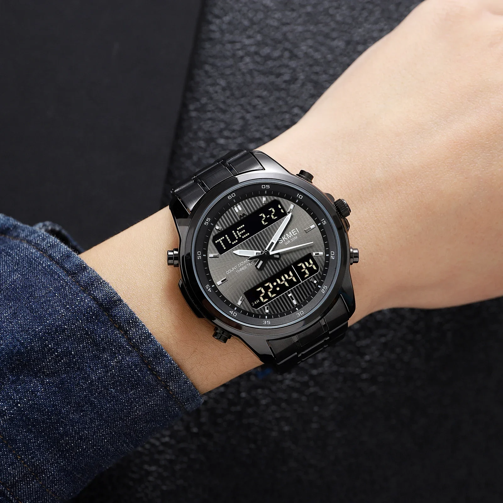 Skmei Mens Back Light Sport Wa - Digital Timer Countdown recensione e prezzo