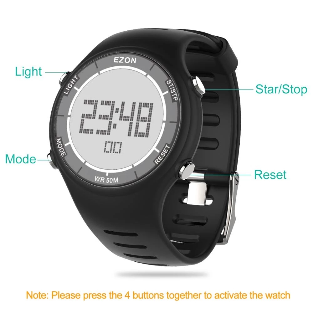 EZON Orologio sportivo digital - Digital Timer Countdown recensione e prezzo