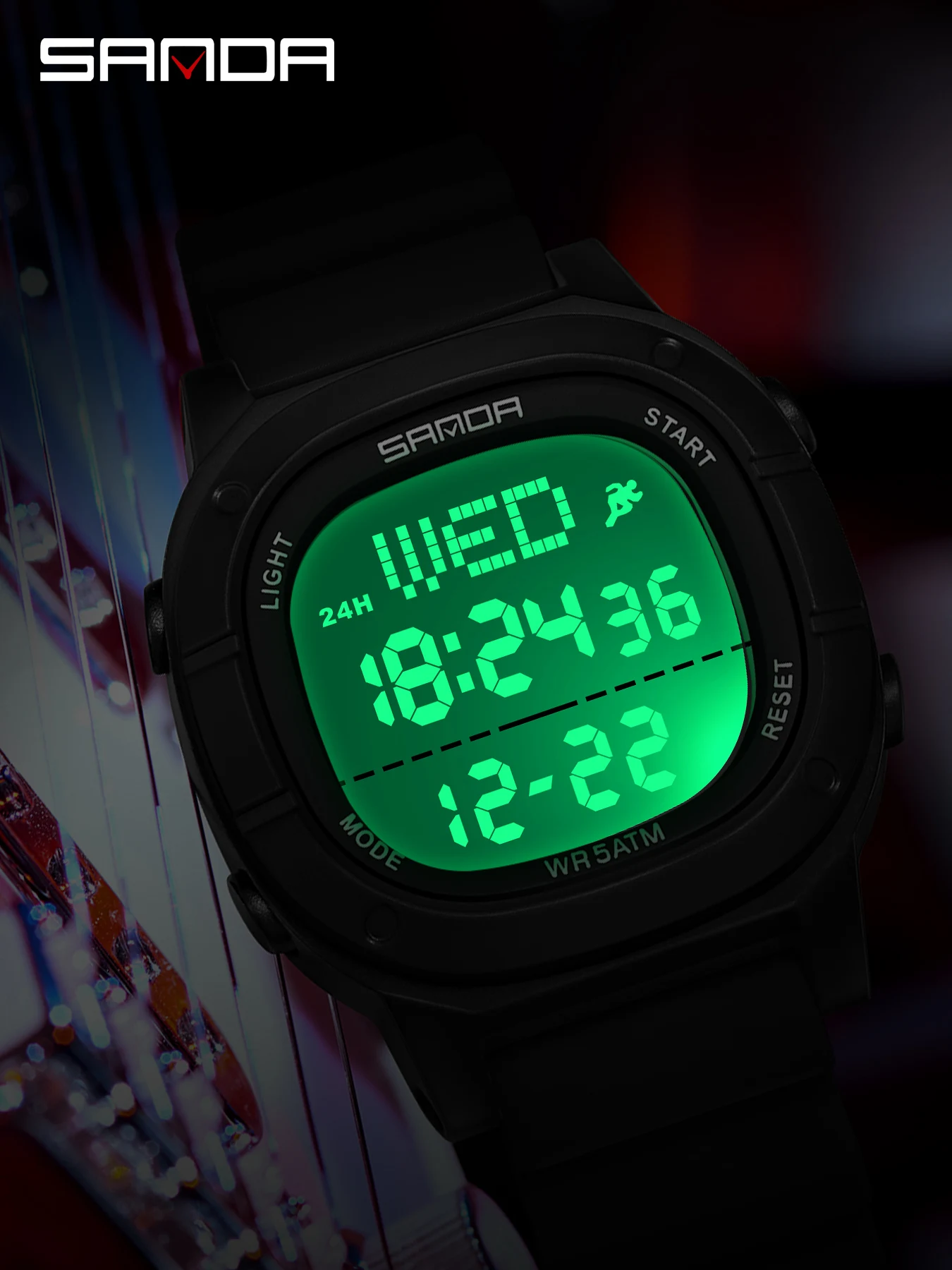 SANDA Nuovo orologio elettroni - Digital Timer Countdown recensione e prezzo