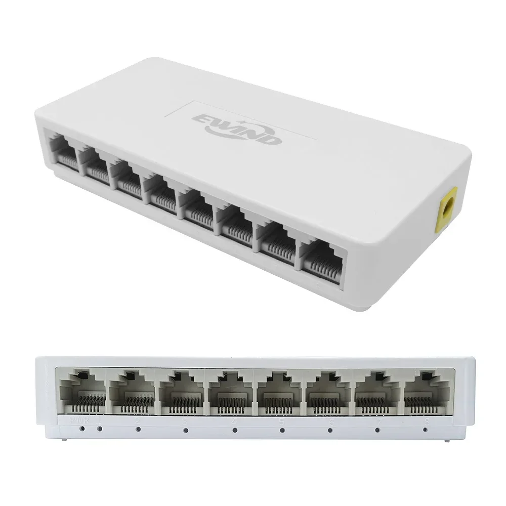 Nuovo switch Ethernet 10/100/1 - Ethernet Switch 8 Port recensione e prezzo