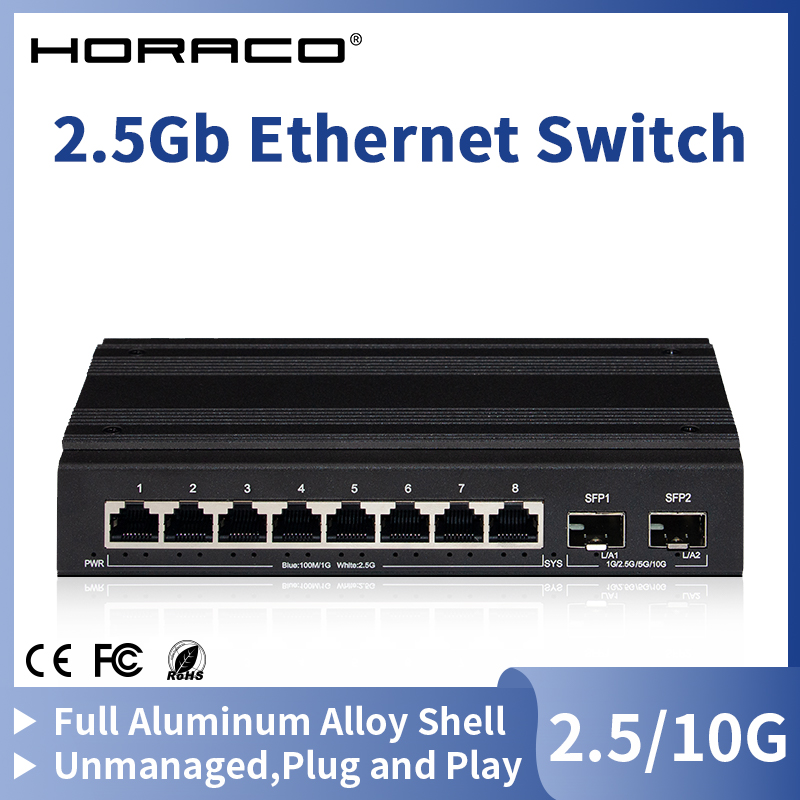 Switch di rete HORACO 2.5G Swi - Ethernet Switch 8 Port recensione e prezzo
